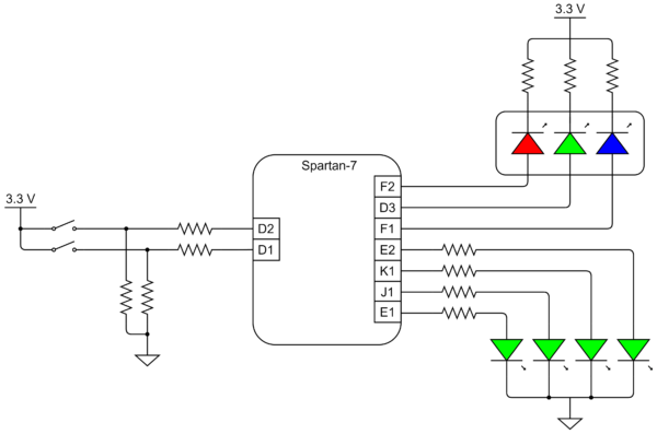 Cmod S7 circuit